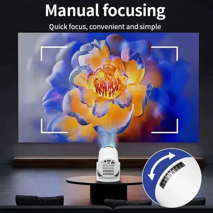 WiFi Portable Mini Projector HD Home Theatre for Phone Laptop Big Screen Anywhere