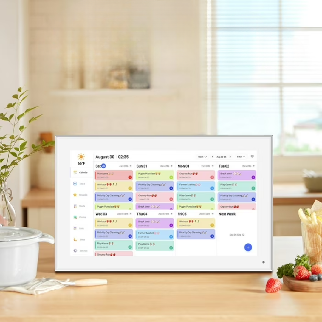 Smart Digital Touch Screen Family Calendar Planner