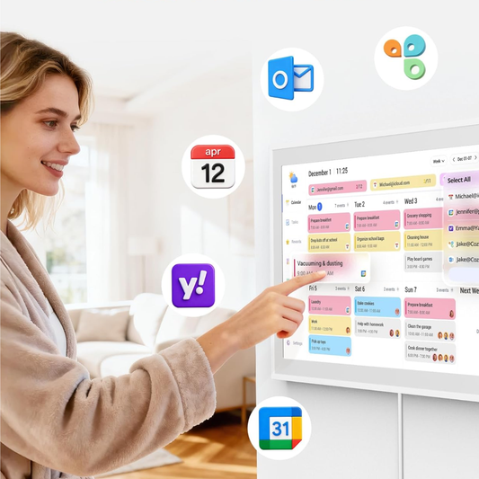 WiFi Smart Digital Family Calendar Touch Screen Home Organisation Planner