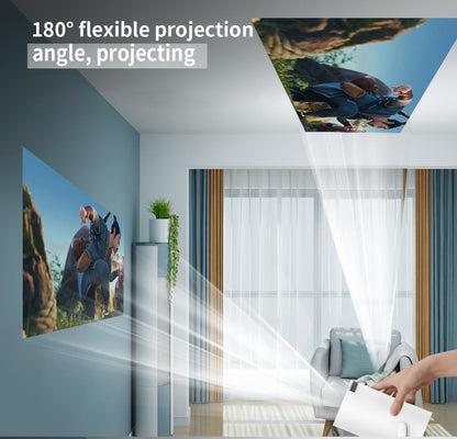 WiFi Portable Mini Projector HD Home Theatre for Phone Laptop Big Screen Anywhere