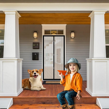 Magnetic Screen Door Curtain